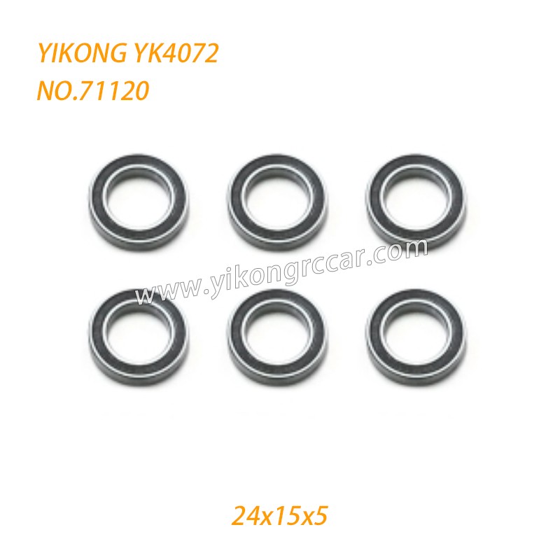 YIKONG YK4072 DF7 RC Short Truck Parts Ball Bearing 24x15x5mm 71120 YIKONG YK4072 DF7 RC Short Truck Parts Ball Bearing 24x15x5mm 71120