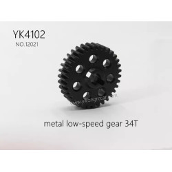 YIKONG YK4102 Pro Parts metal low-speed gear 34T 12021
