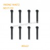 YIKONG YK4072 DF7 RC Short Truck Parts Button Head Screw (M3x22) 71132