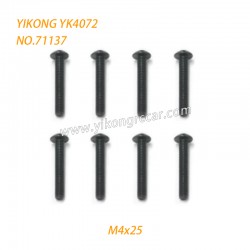 YIKONG YK4072 DF7 RC Short Truck Parts Button Head Screw (M4x25) 71137