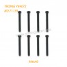 YIKONG YK4072 DF7 RC Short Truck Parts Button Head Screw (M4x40) 71139