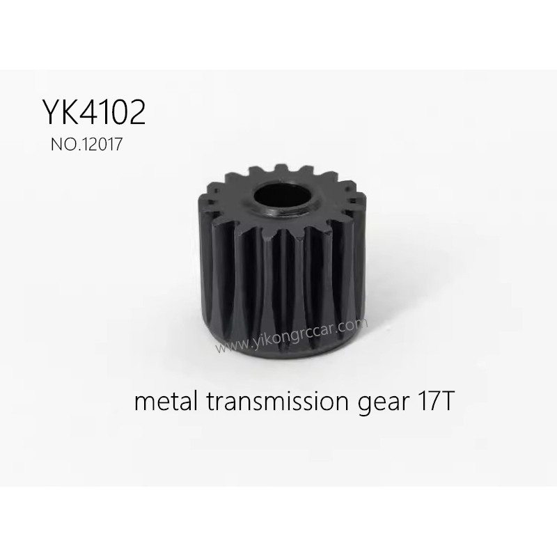 YIKONG YK4102 Pro Parts metal transmission gear 17T 12017 YIKONG YK4102 Pro Parts metal transmission gear 17T 12017