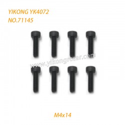 YIKONG YK4072 DF7 RC Short Truck Parts Cap Head Screw (M4x14) 71145