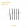 YIKONG YK4072 DF7 RC Short Truck Parts Pins (2.5x14) 71160