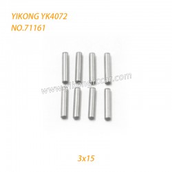 YIKONG YK4072 DF7 RC Short Truck Parts Pins (3x15) 71161
