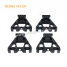 YIKONG YK4107 Upgrade Parts Front and rear shock mounts Black