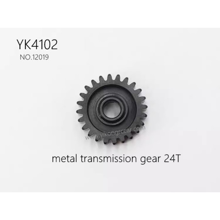 YIKONG YK4102 RC Truck Parts metal transmission gear 24T 12019