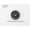 YIKONG YK4102 RC Truck Parts metal transmission gear 24T 12019