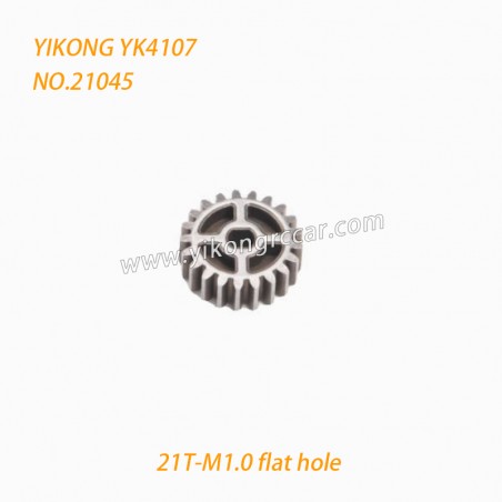 YIKONG YK4107 Climbing RC Car Parts Wave box gear (21T-M1.0 flat hole) 21045