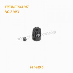 YIKONG YK4107 Climbing RC Car Parts Motor Tooth (14T-M0.6) 21051