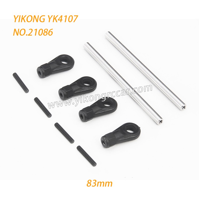 YIKONG YK4107 Climbing RC Car Parts rear upper linkage (83mm) 21086 YIKONG YK4107 Climbing RC Car Parts rear upper linkage (83mm) 21086
