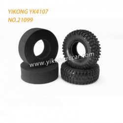 YIKONG YK4107 Climbing RC Car Parts Tire leather sponge 21099