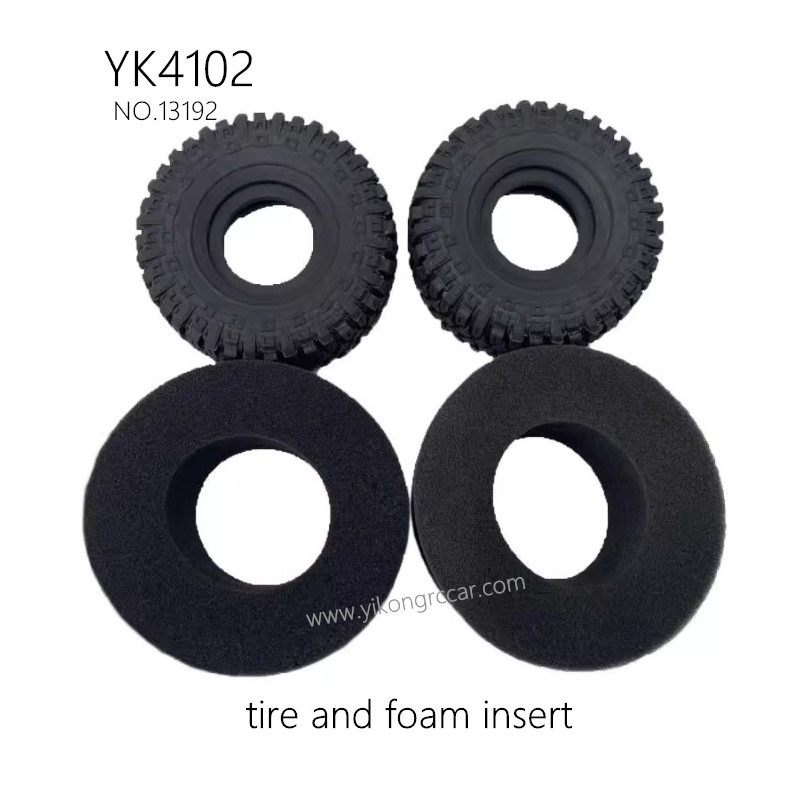 YIKONG YK4102 RC Truck Parts tire (Sponge insert) 13192 YIKONG YK4102 RC Truck Parts tire (Sponge insert) 13192