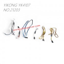 YIKONG YK4107 Parts LIghts Wiring Harness Set 21203