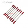 YIKONG YK4107 Upgrade Parts Chassis Adjustable Tie Rods Red