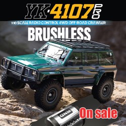 YIKONG YK4107Pro 1/10 Climbing RC Car Green