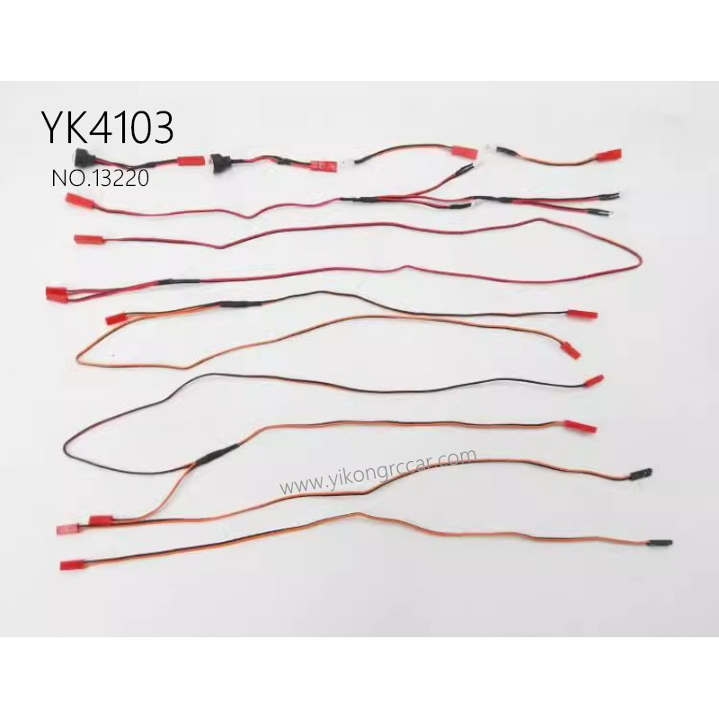 YIKONG YK4103 RC Car Parts full light group 13220 YIKONG YK4103 RC Car Parts full light group 13220