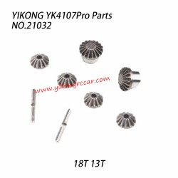 YIKONG YK4107Pro RC Crawler Parts 13T 18T Differential Gear Set 21032