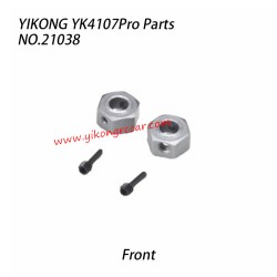 YIKONG YK4107Pro RC Crawler Parts Hexagon Wheel Seat (Front) 21038