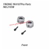 YIKONG YK4107Pro RC Crawler Parts Hexagon Wheel Seat (Front) 21038