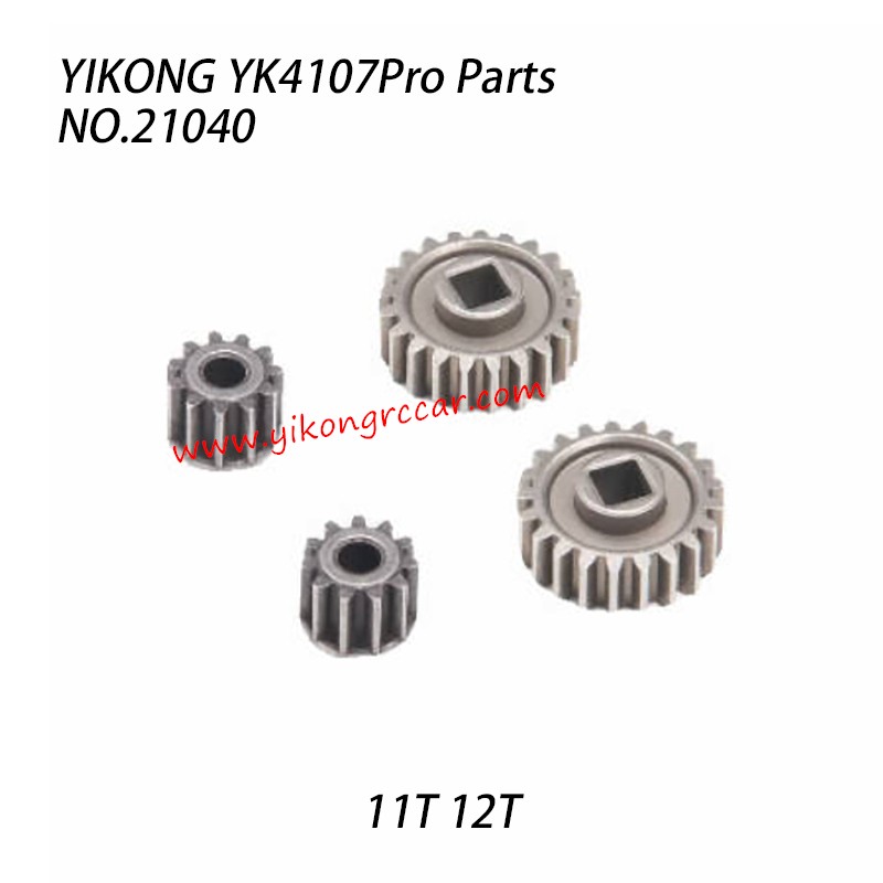 YIKONG YK4107Pro RC Crawler Parts 11T12T Gate Axle Gear 21040 YIKONG YK4107Pro RC Crawler Parts 11T12T Gate Axle Gear 21040