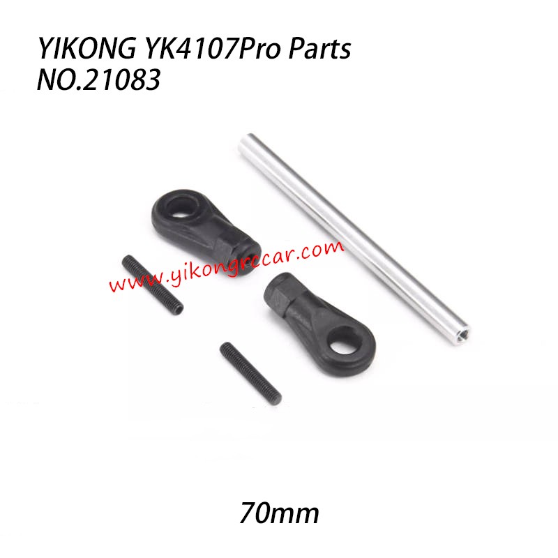 YIKONG YK4107Pro Parts 70mm Upper Pull Rod 21083 YIKONG YK4107Pro Parts 70mm Upper Pull Rod 21083