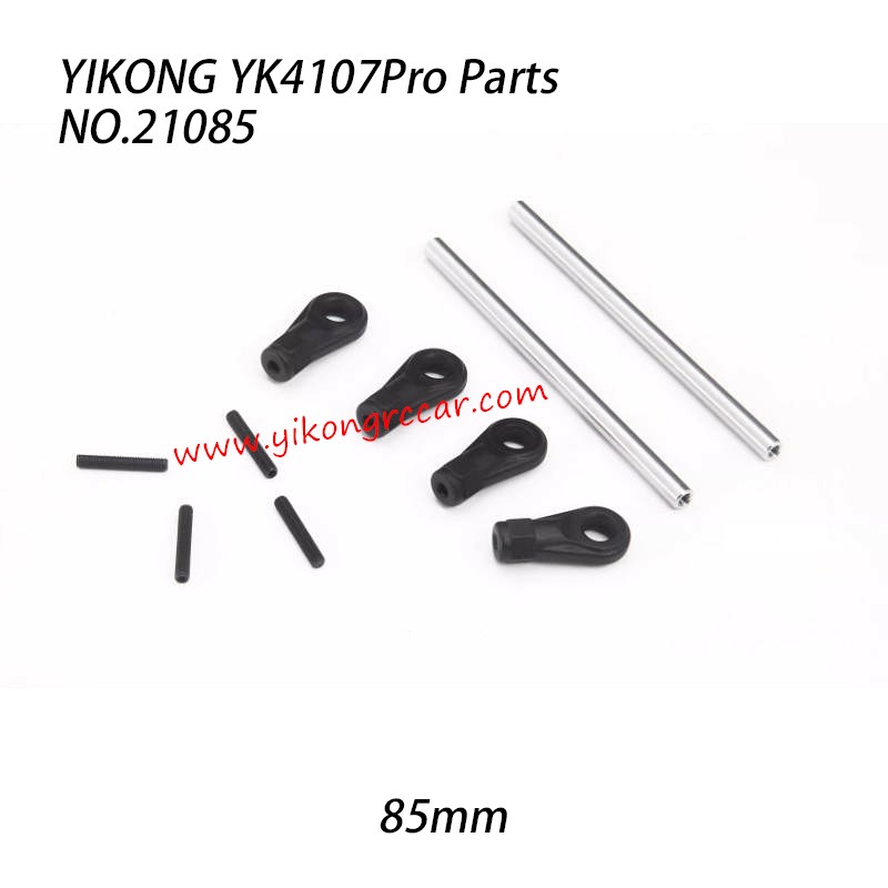 YIKONG YK4107Pro Parts 85mm Front Lower Pull Rod 21085 YIKONG YK4107Pro Parts 85mm Front Lower Pull Rod 21085