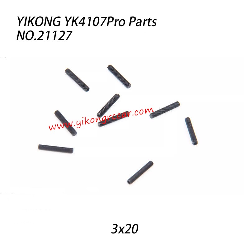 YIKONG YK4107Pro RC Truck Parts Machine Screw (3x20) 21127 YIKONG YK4107Pro RC Truck Parts Machine Screw (3x20) 21127