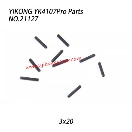 YIKONG YK4107Pro RC Truck Parts Machine Screw (3x20) 21127