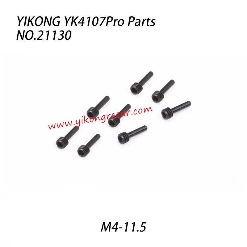YIKONG YK4107Pro RC Truck Parts Screw Shaft (M4-11.5) 21130 YIKONG YK4107Pro RC Truck Parts Screw Shaft (M4-11.5) 21130