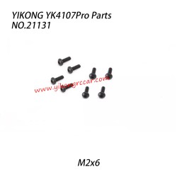 YIKONG YK4107Pro Parts Pan Head Hex Socket Screws (M2x6) 21131