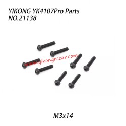 YIKONG YK4107Pro Parts Pan Head Hex Socket Screws (M3x14) 21138