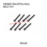 YIKONG YK4107Pro Parts Pan Head Hex Socket Screws (M3x26) 21141