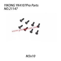 YIKONG YK4107Pro Parts Flat Head Socket Screw (M3x10) 21147