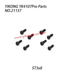 YIKONG YK4107Pro Parts Pan-Head Cross Self-Tapping Screw ST3x8 21157