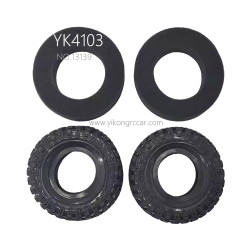 YIKONG YK4103 RC Car Parts Tire leather and Sponge 13139