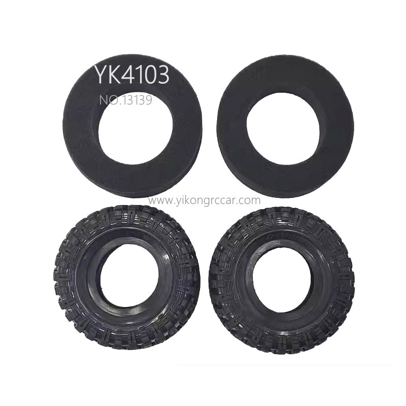 YIKONG YK4103 RC Car Parts Tire leather and Sponge 13139 YIKONG YK4103 RC Car Parts Tire leather and Sponge 13139