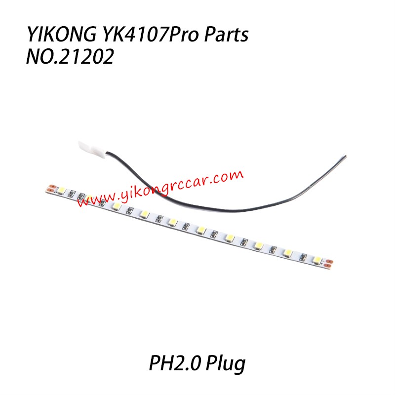 YIKONG YK4107Pro Parts Roof Light Board Ph2.0 Plug 21202 YIKONG YK4107Pro Parts Roof Light Board Ph2.0 Plug 21202
