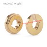 YIKONG YK4061 RC Car Upgrade Parts Brass Counterweight 2PCS