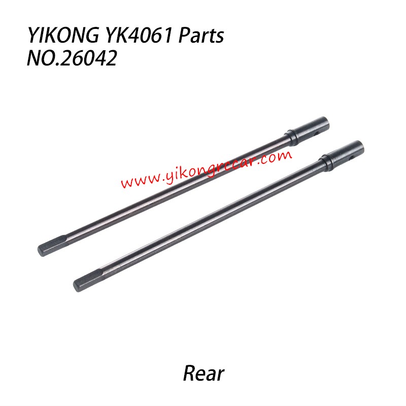 YIKONG YK4061 RC Car Parts Rear Axle Straight Shaft 26042 YIKONG YK4061 RC Car Parts Rear Axle Straight Shaft 26042