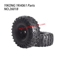 YIKONG YK4061 RC Crawler Parts Tire Assembly 26018