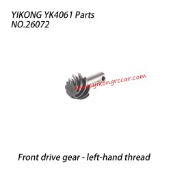 YIKONG YK4061 Parts Front drive gear left-hand thread 26072