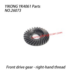 YIKONG YK4061 Parts Front drive gear right-hand thread 26073