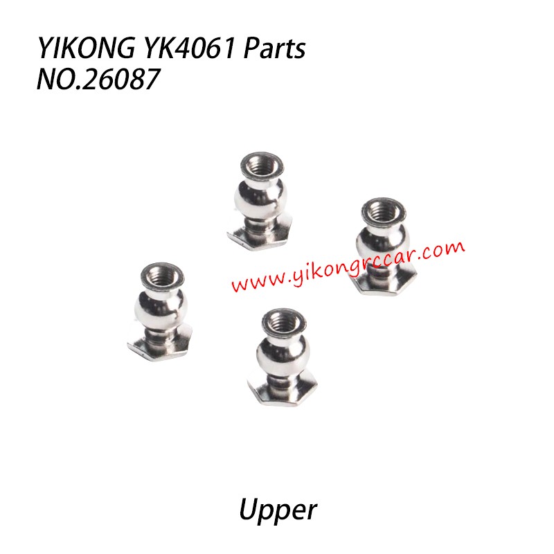 YIKONG YK4061 Parts Upper control arm ball joint-hexagonal 26087 YIKONG YK4061 Parts Upper control arm ball joint-hexagonal 26087