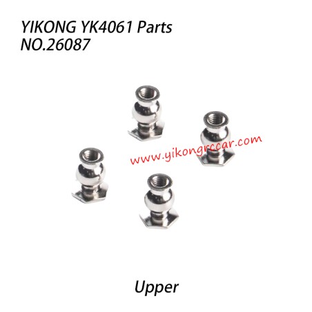 YIKONG YK4061 Parts Upper control arm ball joint-hexagonal 26087