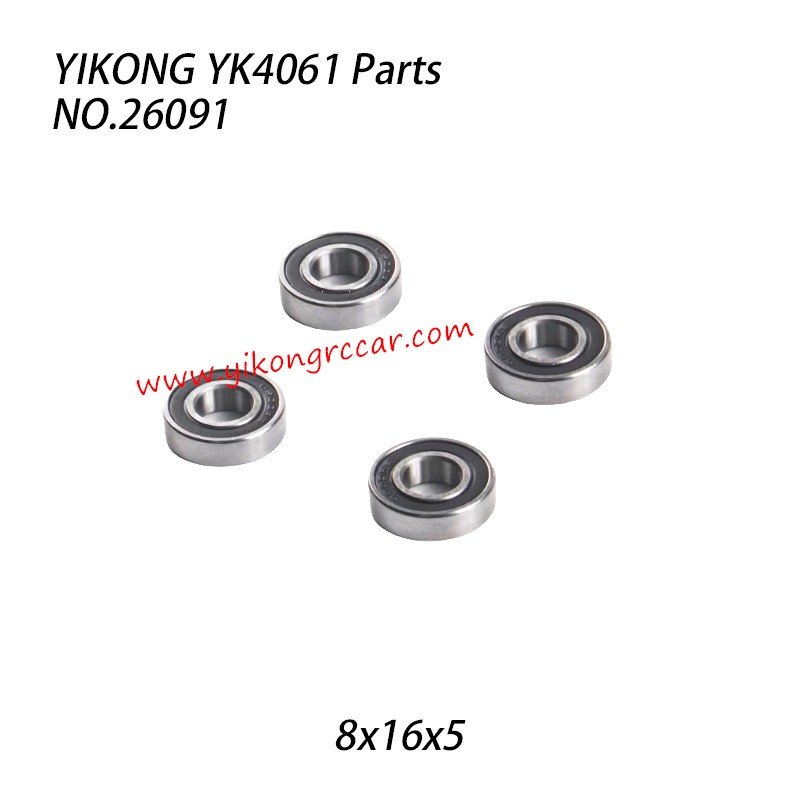 YIKONG YK4061 Parts Ball bearing 8x16x5 26091 YIKONG YK4061 Parts Ball bearing 8x16x5 26091