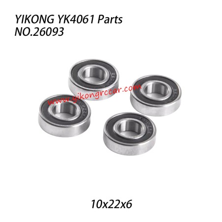 YIKONG YK4061 Parts Ball bearing 10x22x6 26093