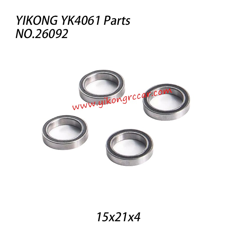 YIKONG YK4061 Parts Ball bearing 15x21x4 26092 YIKONG YK4061 Parts Ball bearing 15x21x4 26092