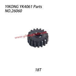 YIKONG YK4061 RC Crawler Parts Gear tooth 18T-Shaft pin hole 26060