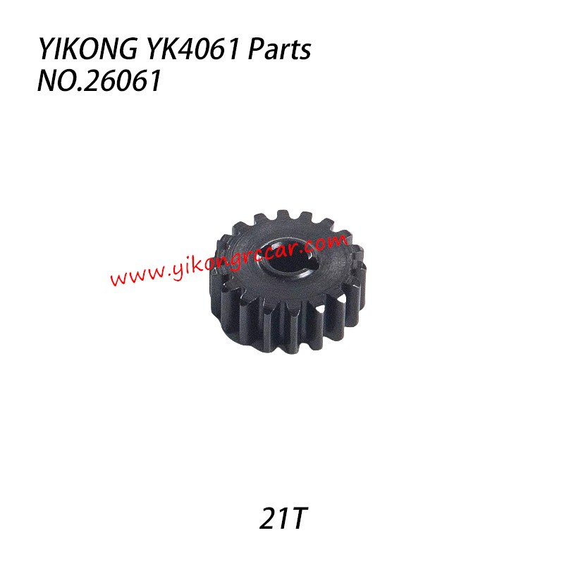 YIKONG YK4061 RC Crawler Parts Gear tooth 21T 26061 YIKONG YK4061 RC Crawler Parts Gear tooth 21T 26061
